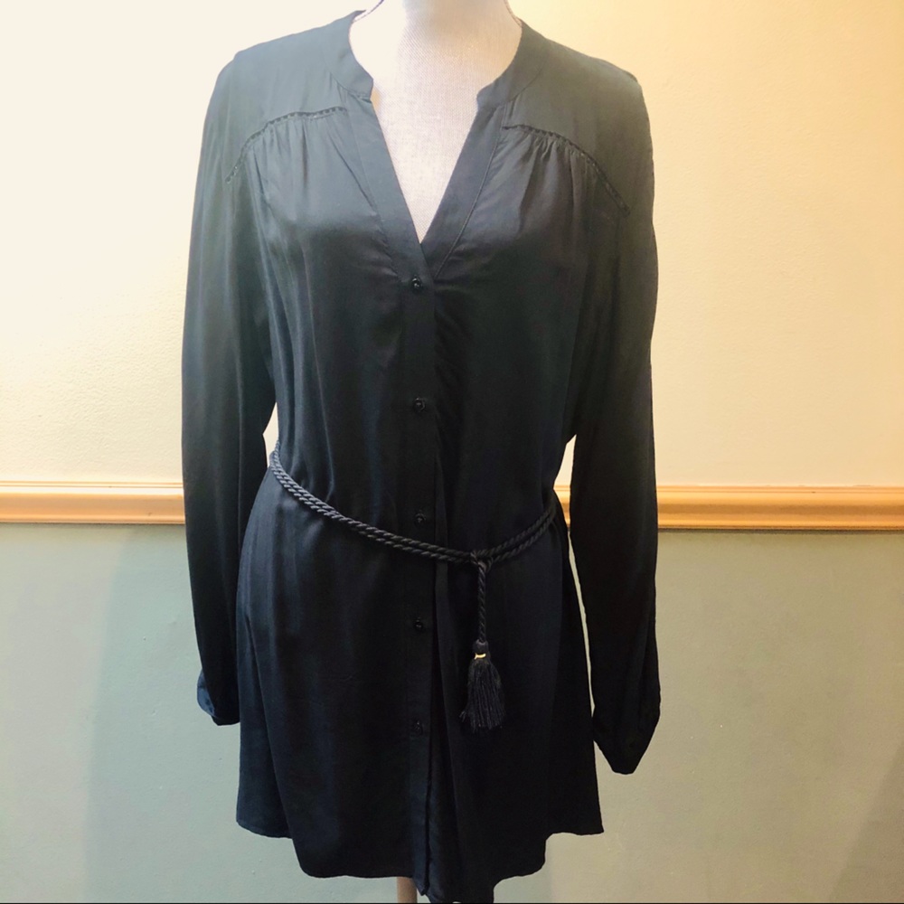 belted blouse italy
